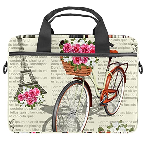 Sac bandoulière PC 13.3 pouces antichoc et imperméable au design rétro