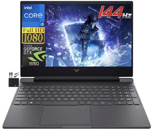 2022-Newest-HP-Victus-156-FHD-IPS-144Hz-Gaming-Laptop-8-Core-Intel-i5-12450H-Upto-44GHz-Beats-i7-11370H-32GB-RAM-1TB-PCIe-SSD-NVIDIA-GeForce-GTX1650-Backlit-KBWiFi-6-Win-11MarxsolCable