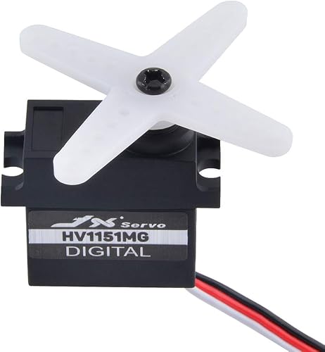 Miniatura 5 de JX PDI-HV1151MG 9.9 lbs Digital Metal Gear HV Micro Servo para RC Car