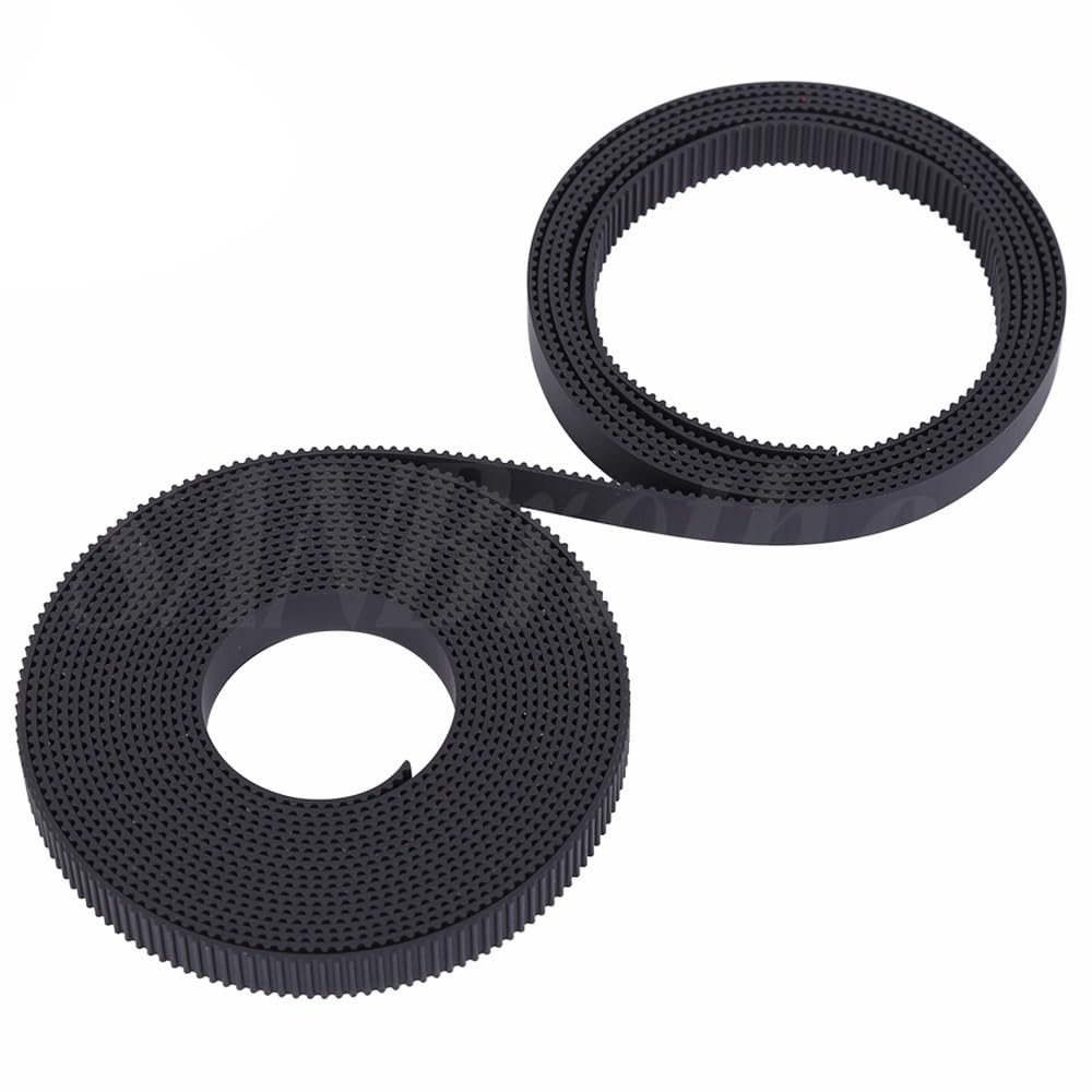 Cinghia di trasmissione della distribuzione Cinghia sincrona dentata apribile modello GT2, cinghia in fibra di gomma e aramide, taglio fai da te, 1 pezz0 | 6MM*100METERS