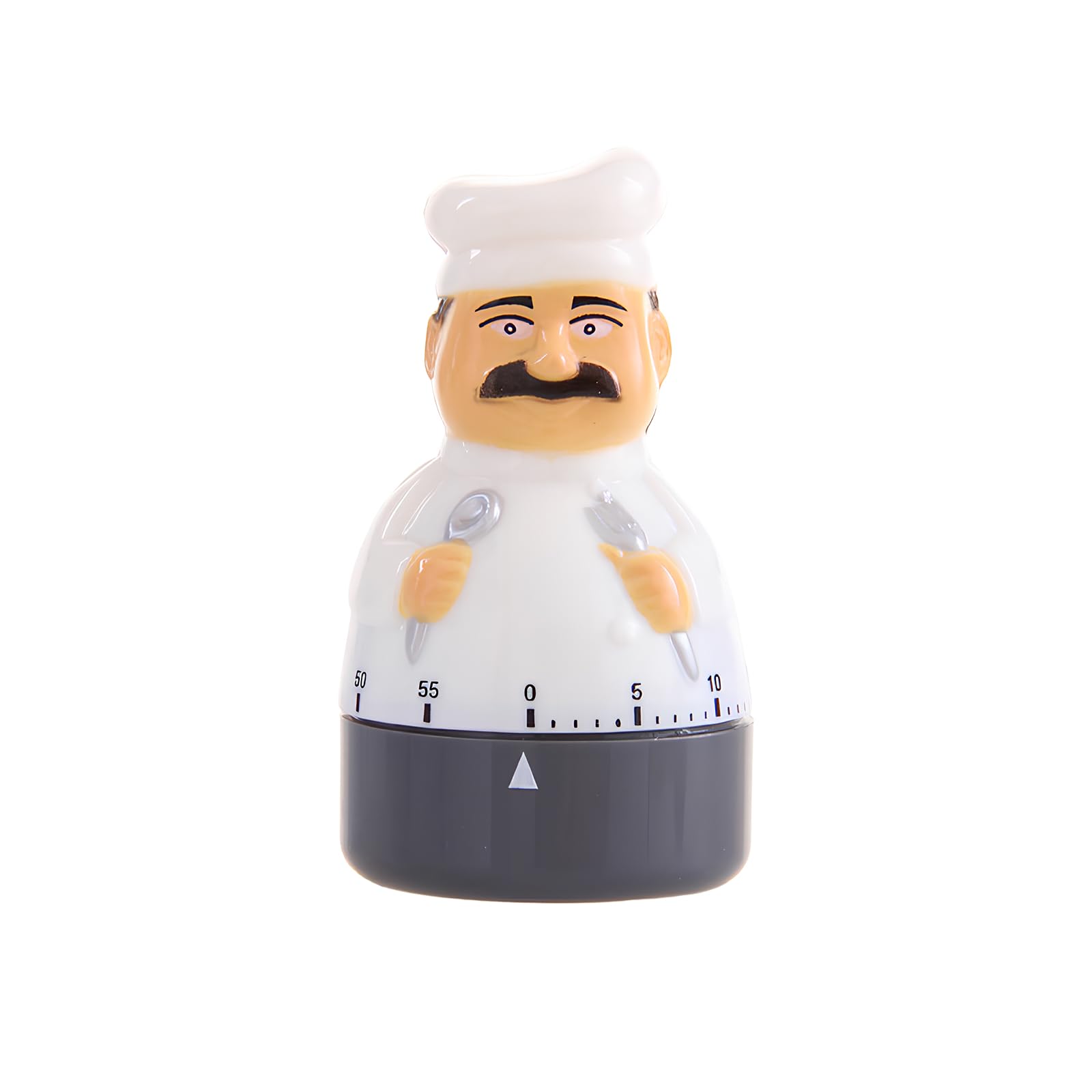 Volumoon White Egg Timer, Kitchen Timer, Funny Novelty Kitchen Timer, Oven Timer, 60 Minute Cooking Timer For Winding, Countdown Timer, Funny Kitchen Timer For Baking, Cooking And Learning