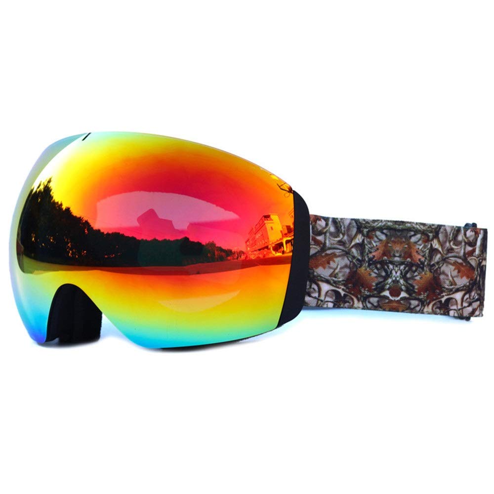 Occhiali da Sci con Protezione UV antiappannamento per Uomo Donna Giovane Sport Invernali sulla Neve Occhiali da Snowboard Occhiali da Sci Snowboard Jet Snow