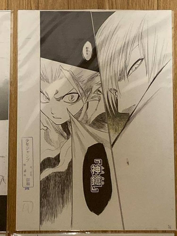 Amazon.co.jp: BLEACH EX ブリーチ 原画展 複製原画 日番谷