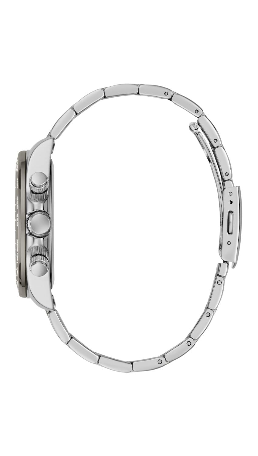 GUESS Herren Uhr Armbanduhr Arthur Edelstahl