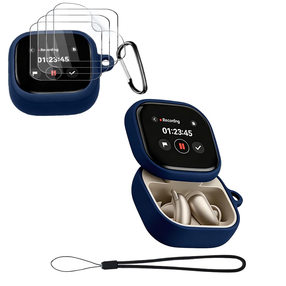 Amazon | For Anker Soundcore Liberty 5 Pro Max ケース+4枚フィルム