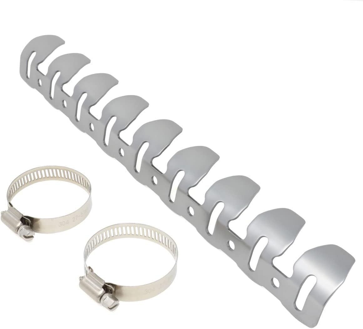Dr Dry Universal Exhaust Pipe Guard 4-Stroke Titanium