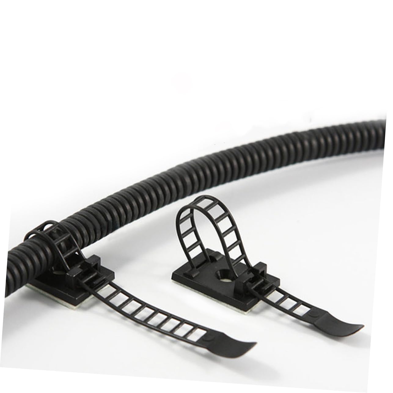 Alipis 3 Sätze Selbstklebende Kabelbefestigungsclips Schreibtischkabelhalter Klebeclips Für Das Home Office Schwarz 50 Stück * 3