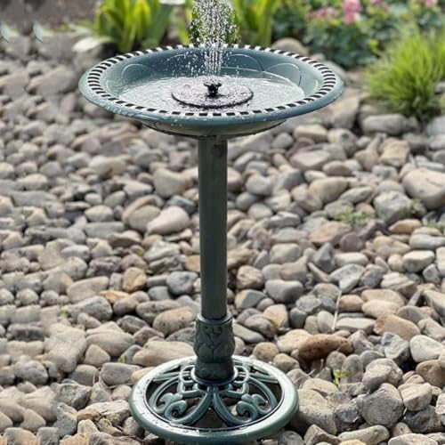 Amazon.co.jp: 新しいソーラー噴水屋外プール鳥バス噴水ポンプ