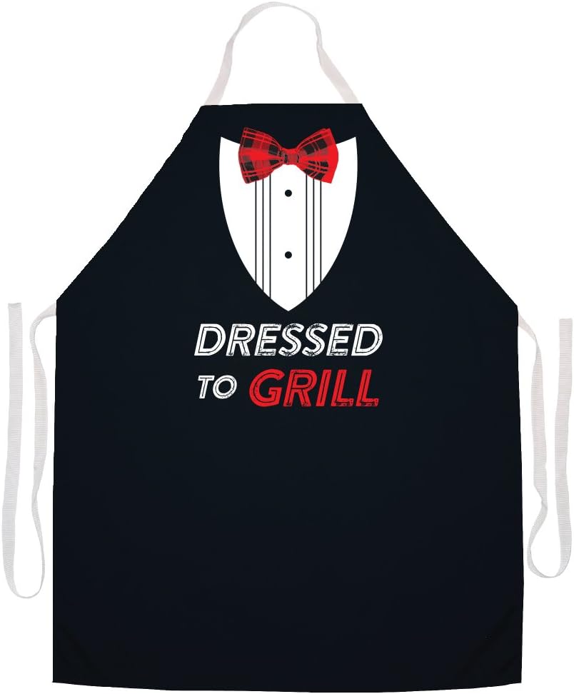Attitude Aprons Dressed to Grill Apron