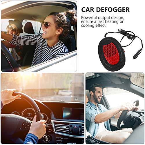 CLISPEED Carro Aquecedor Ventilador 12V 150W Automotivo Ventilador de Pára-Brisa Carro Portátil Desc