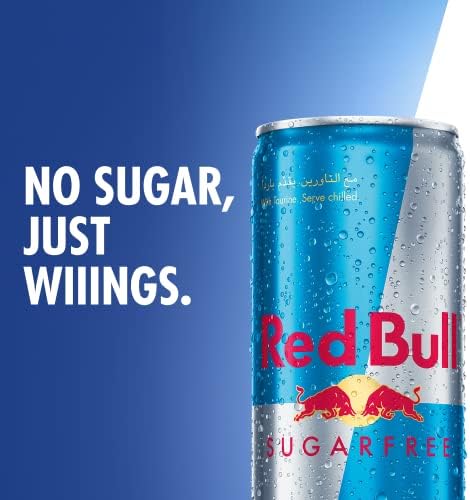 Red Bull Energy Drink Sugarfree, 24 x 250ml