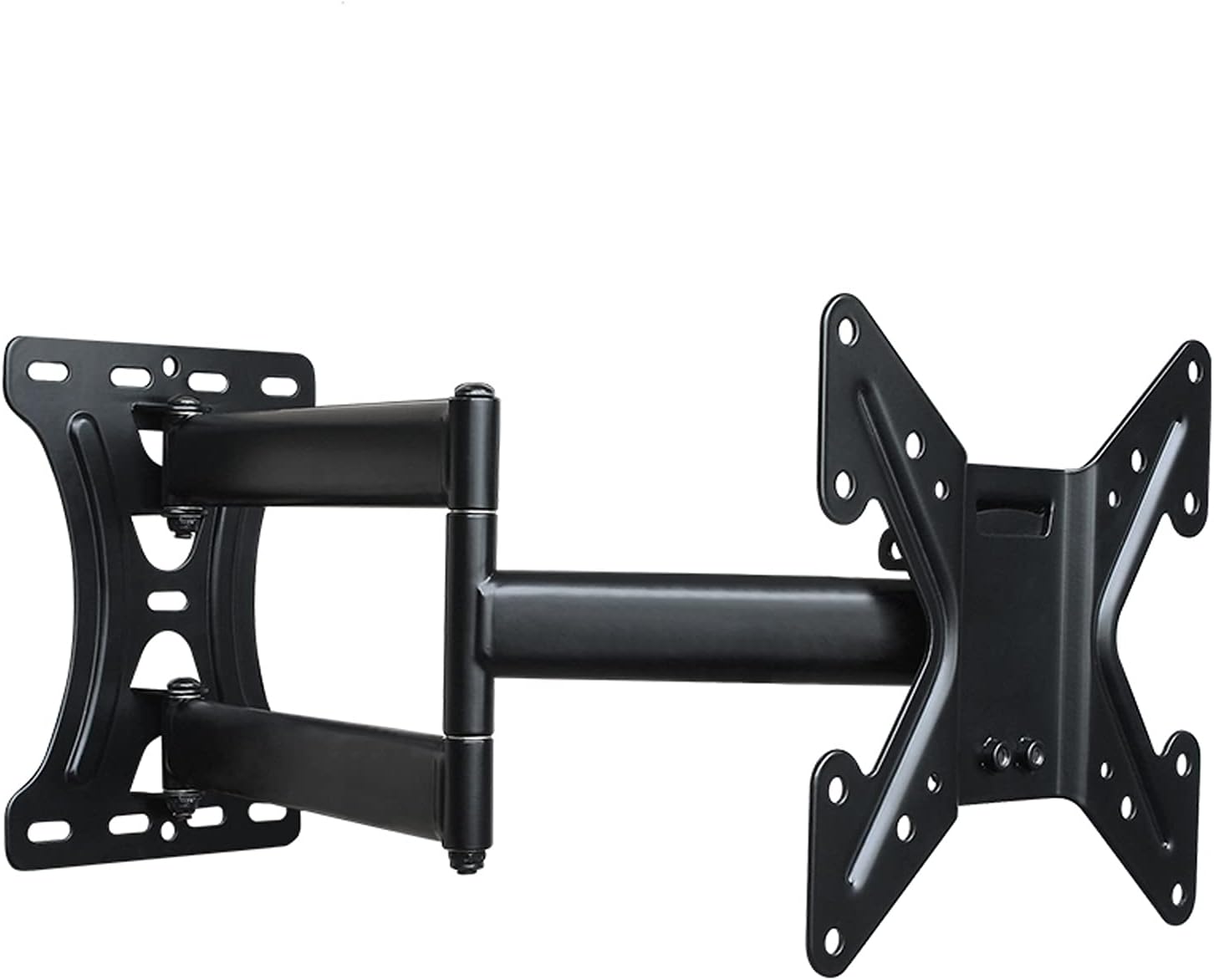 Universal TV Stand Wall Mounted Three-arm TV Bracket Full Motion Swivels Tilts Extension Rotation TV Mount for Most 26-55 Inch LCD TVs Holds Up to 66lbs Wall，