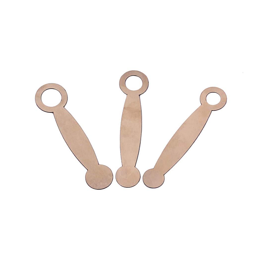 Kit Di 3 Pad Per Clarinetto In Acciaio Inox – Strumenti Di Riparazione Per Chiavi E Regolazione Strumenti A Fiato - Foto 5