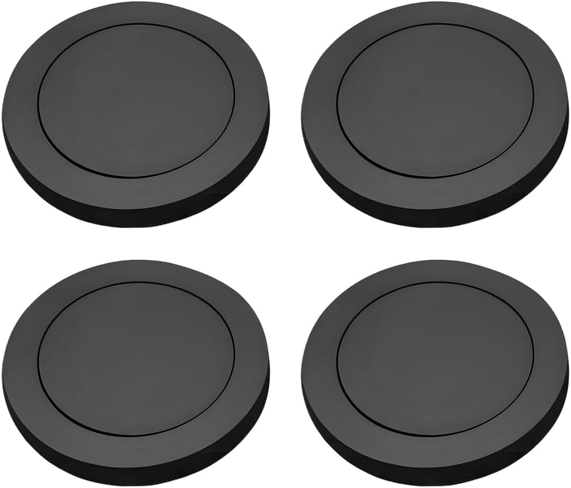 KVAEY 2 piezas de 6,5 pulgadas de espuma para altavoz de coche, autoadhesivo para puerta de coche, anillos rápidos, anillos universales de alto rebote para altavoz de graves, almohadilla bloqueadora, accesorios para coche (4 piezas)