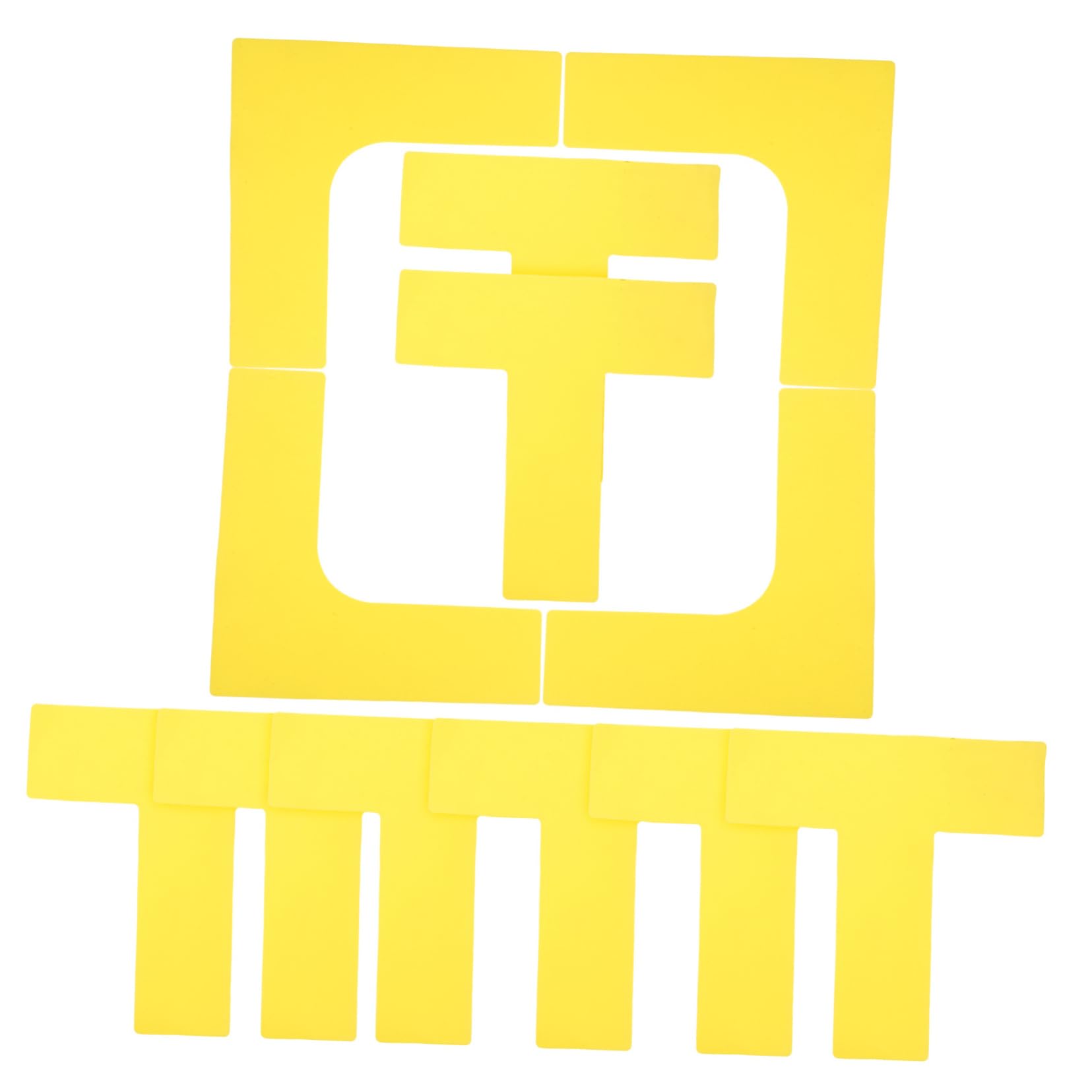 BESPORTBLE Save Time Quick-Install Court Markers 12-Pack Kit Weatherproof for Outdoor Courts