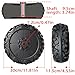 2 Pack 30CM/11.8'' PU Solid Rubber Tire for Power Wheels Alligator Tires Wheels Upgrade,1.2CM/0.47in Aperture Front/Rear Gator Wheel for Car/SUV/UTV/ATV Replacement Parts,Free Coupler (11.8in tires)