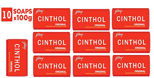 Cinthol - Jabón original, 100 g (paquete de 10)