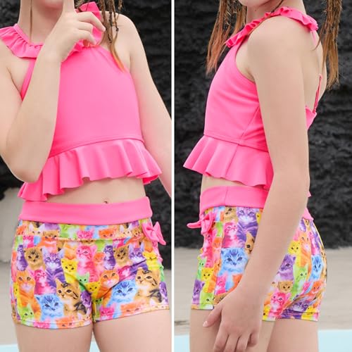 Image of CHILDRENSTAR Little Girls Tankini Swimsuit 2 Pieces Bathing Suit for Kids