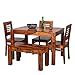 MURALICRAFT Wooden Dining Table 4 Seater | Dinner Table