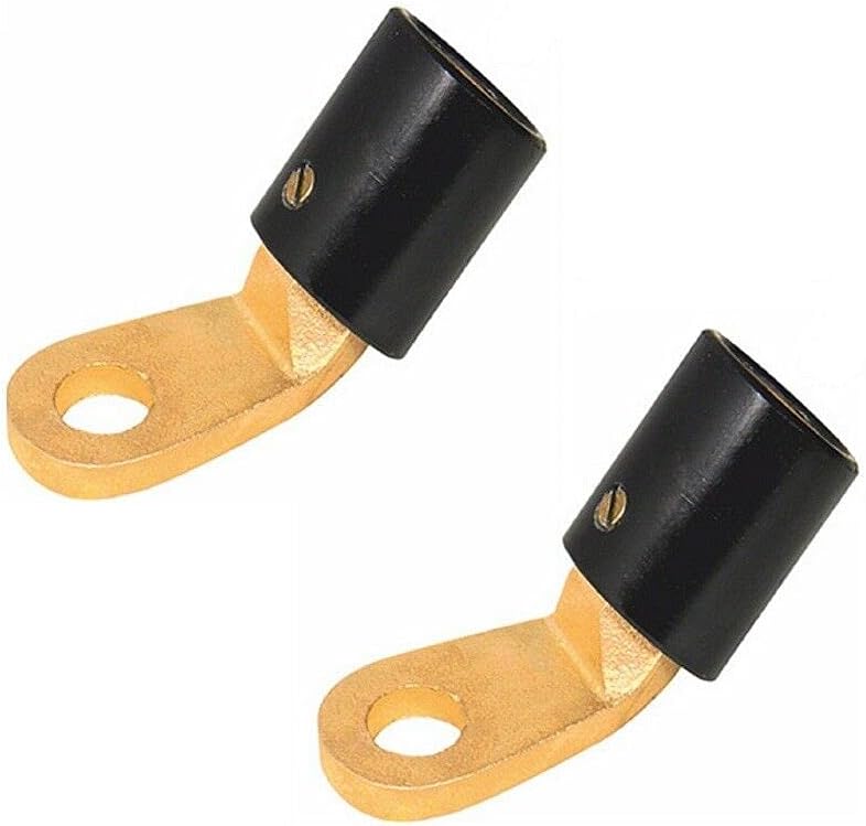 Female Terminal Connector 1-AF 45 Deg Angle Fits 1-MPC LC10 Male (2 Pack) 1-AF