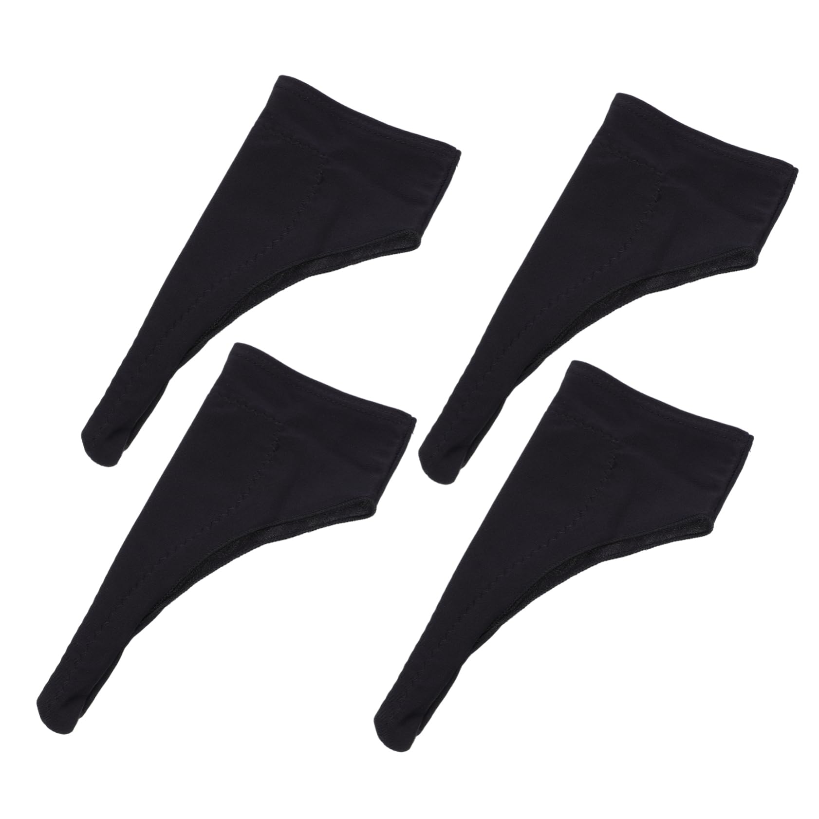 KONTONTY 4pcs Palm Rejection Drawing Gloves for Digital Art Breathable and Sweat-Absorbing -mistouch Design for Tablet Drawing and Sketching