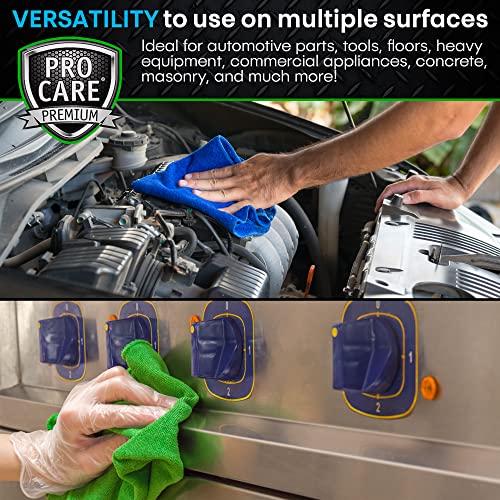 Procare - Degreaser Concentrate - Tool, Shop Floor, Engine & Commercial Kitchen Cleaner - Cleaning Supplies - Degreaser - Made In The Usa (1 Gallon) #TOP4