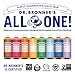 Dr. Bronner's Pure-Castile Magic Soap Liquid (Tea Tree, 32 ounce, 2-Pack) - Made with Regenerative Organic Certified Oils, 18-in-1 Uses: Body, Hair, Laundry & Dishes, Concentrated, Vegan, Non-GMO