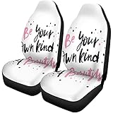 【Einzigartiges Design】 Vollformatiger einseitiger Druck. Das witzige stylische Grafikdesign ziert Ihre Fahrzeuge. Erfrischen Sie Ihre alten Sitze und schützen Sie sie vor Verschmutzungen, Flecken, Verblassen, Zerreißen, Schmutz, Krümeln und Tierhaaren. Eine gute Lösung, um Ihr Fahrzeug schön und sauber zu machen.