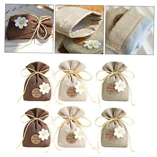 6 Bolsas Vacías Aromatizantes para Armario con Lavanda miniatura 3