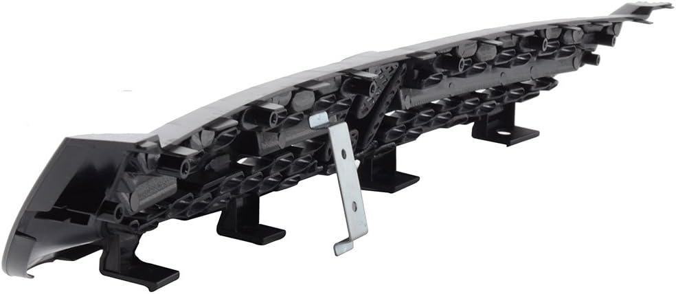 Grille Compatible With 2001-2003 Honda Civic, Type RS Black ABS Front Hood Grille Grill Mesh by IKON MOTORSPORTS, 2002