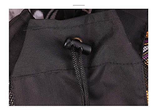 image for IPENNY Middle Size Durable Mesh Ball Football Bag Sports Equipment Duf