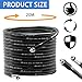 20M High Pressure Drain Pipe Hose Cleaning Kit for Karcher K2-K7 Series,Replacement Washer Hose with Jet Nozzle and Rotating Jet Nozzle 3 Adapters Replacement for Bosch Suitable for Cleaning