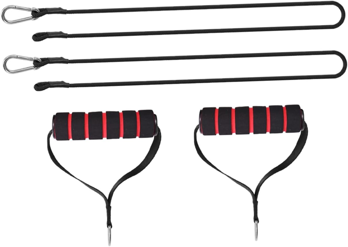 1 Set Durable Muscle Fitness Rope Shoulder Training Strap for Strength Workouts Versatile Pull Rope for Home Gym Exercise Supports Triceps Biceps Training