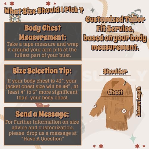 Men's Traditional Cowboy Western Leather Coat | Native American Suede Jacket With Fringed3