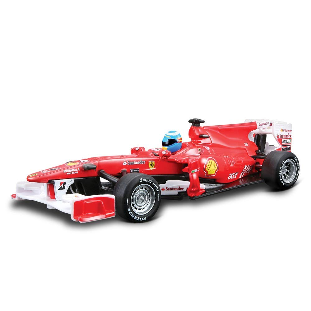 Bburago Ferrari Racing F10 Fernando Alonso Scale 1:32 Diecast Car