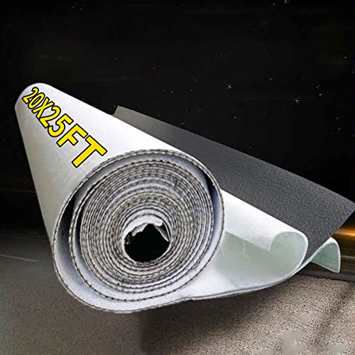 20X25Ft Thermalized Hdpe Pond Liner With Two Sides Woven Fabric, Pond Liners For Outdoor Ponds, 15Mil Thickness Hdpe With 120G Woven Fabric Both Sides Liner For Koi/Fish, Duck And Waterscape Ponds. #TOP4