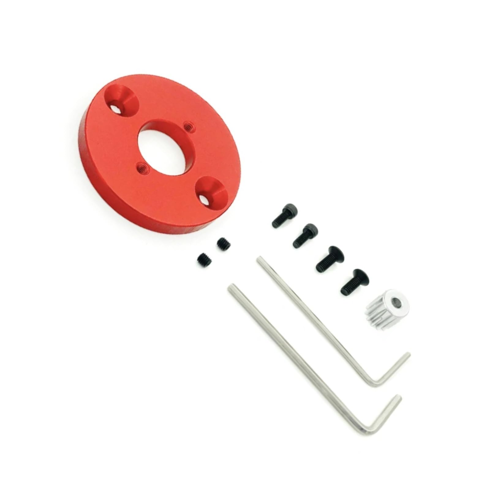 Aluminum 7075 Alloy Integrated Motor Base (Original) for Traxxas 1:16 Mini Maxx 4WD 107154-1 / Mini XRT VXL-3S 108076-1 Monster Truck Upgrades - Orange