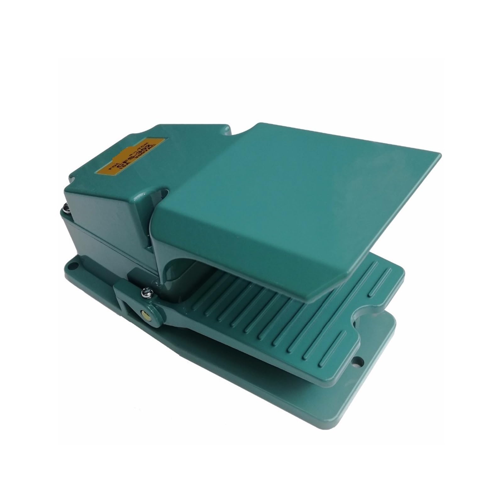 MEIFUUDWPJG CNTD CFS-302 1A1B 250V 15A Self-reset Aluminum Shell Protective Guard Industrial Pedal Foot Switch