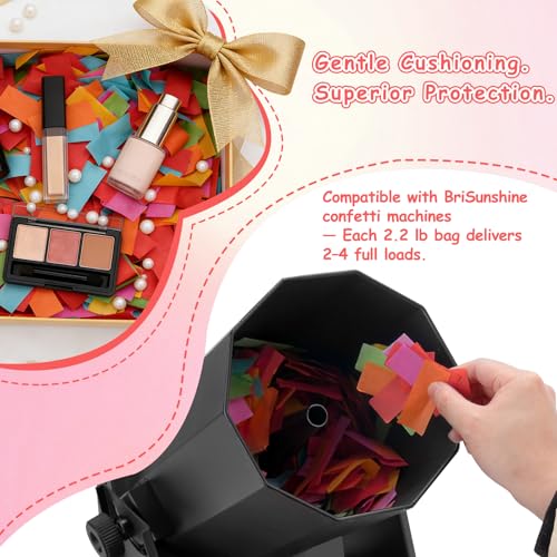 Image of 2.2 lb Multicolor Confetti Paper (Pack of 2)
