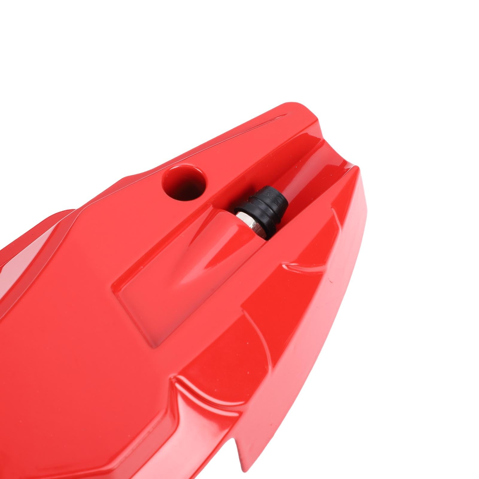 Acouto Copri Pinza Freno, Set Copri Pinza Ruota in Lega di Alluminio per Ruote Juniper 19 Pollici e 20 Pollici con Accessori di Installazione, Adatti per Modello AWD (rosso)