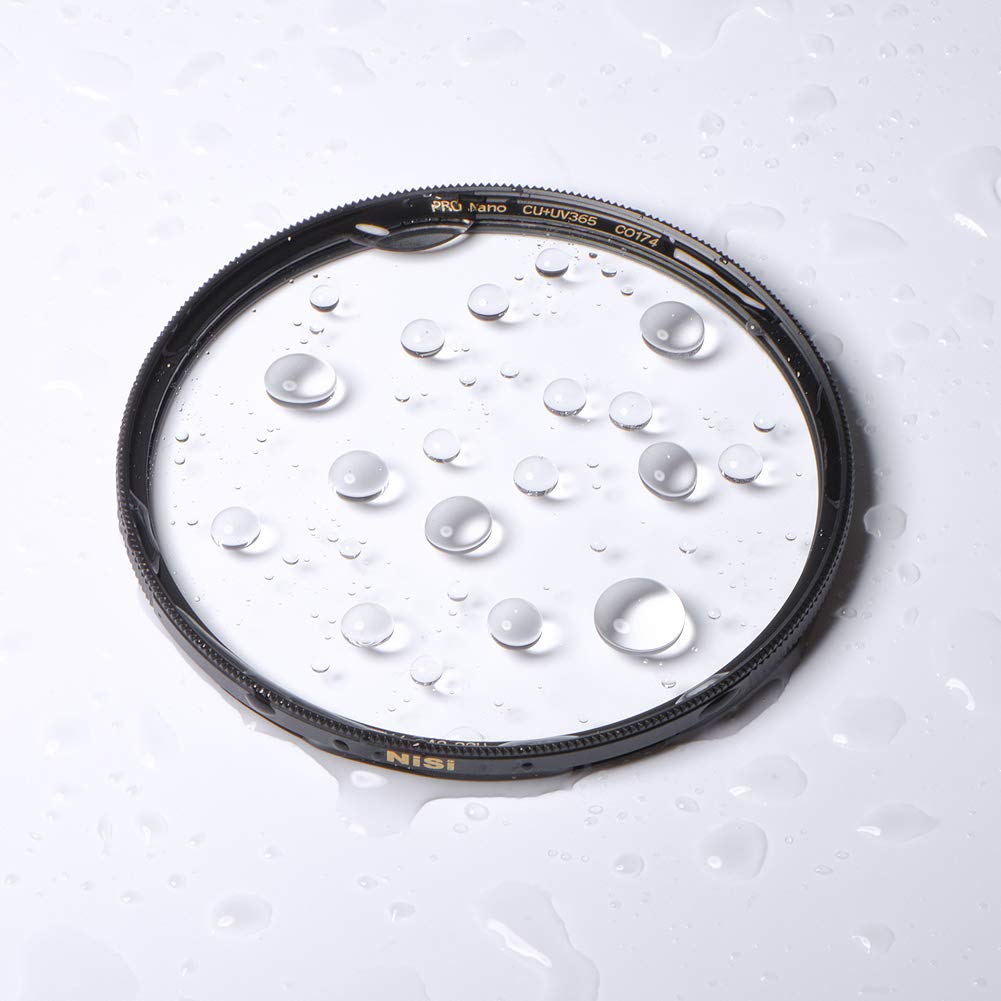 NiSi Filtro UV Pro Nano HUC da 86 mm | Filtro di protezione per obiettivo della fotocamera | Telaio in ottone zigrinato resistente, vetro ottico trasparente, rivestimento nano impermeabile | Accessori