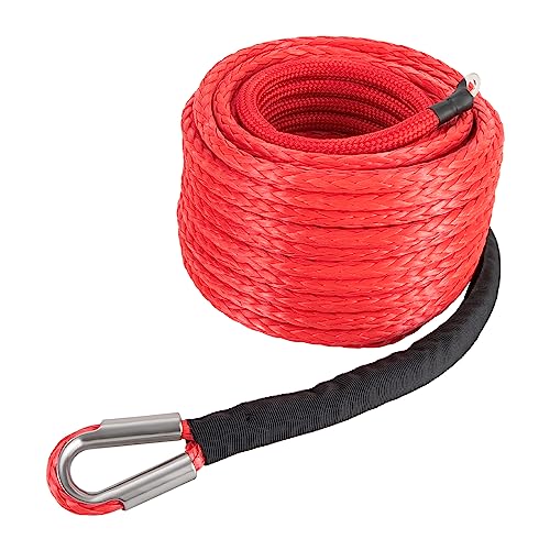 Synthetic Winch Rope Cable Kit -1/2
