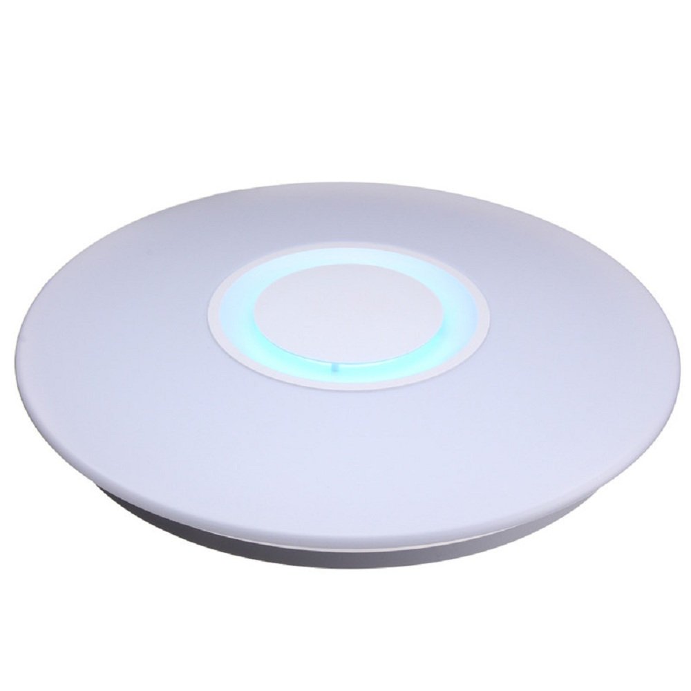 Musik LED Deckenleuchte RGB Dimmbare Bluetooth Lampe 24W mit Telefon APP Steuerung Primitive Acryl Bobby Deckenleuchte Intelligente LED-Lampe