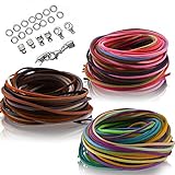 armband emaille antik 📿 Es geeignet für Großartig in der Herstellung von verschiedenen Arten von Kunsthandwerk Halsketten, wie Armbänder, Traumfänger, Schnürsenkel, Kleidung, Schuhe, Makramee, Quasten usw, erfüllen Ihre verschiedenen Bedürfnissen und kreativen Ideen.