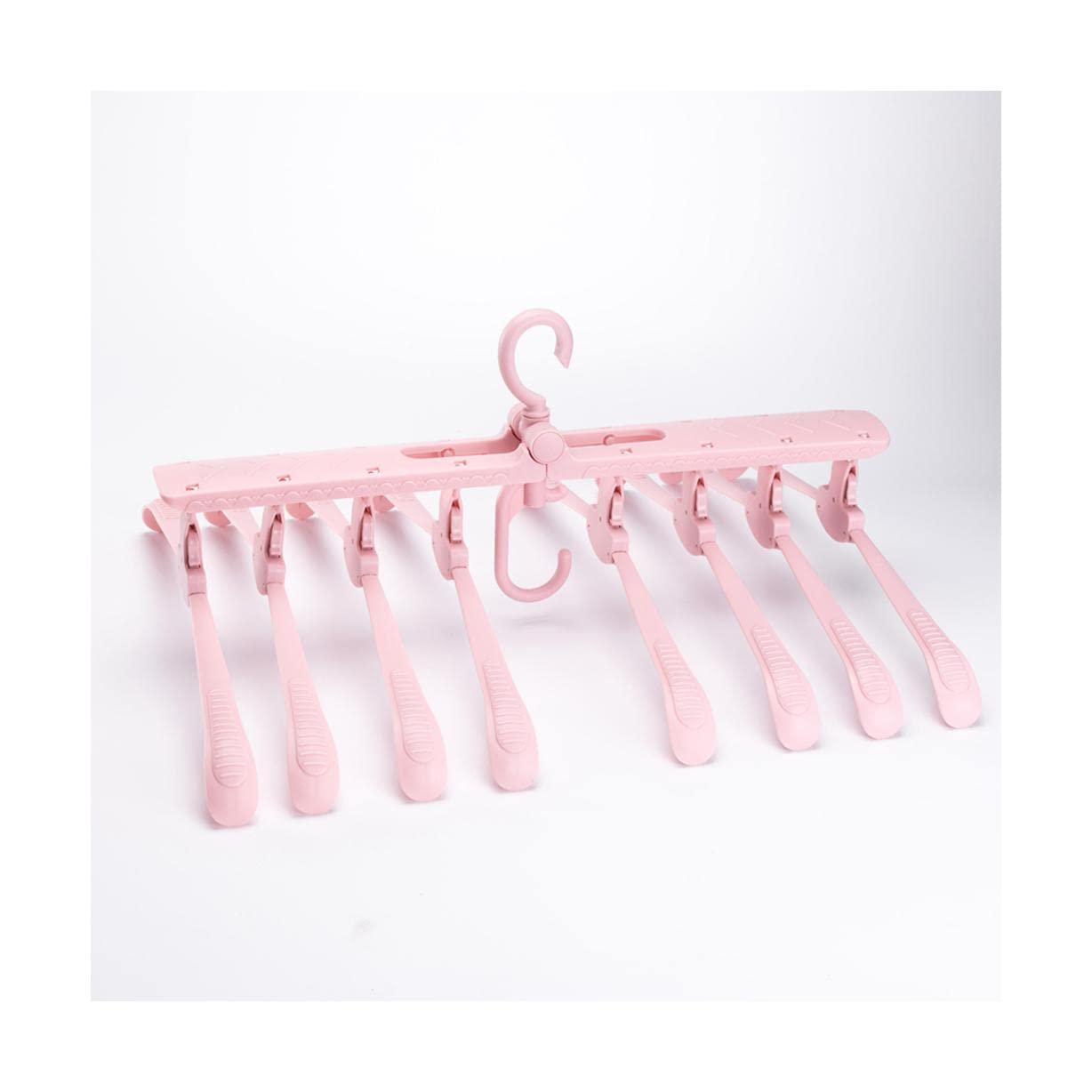 TXGJWRA Space Saving Space Saving Coat Hangers Non Slip Hangers Plastic Clothes Hangers Durable Hangers for Clothes 1Pack with 8 Hanger Hangers Coat,B