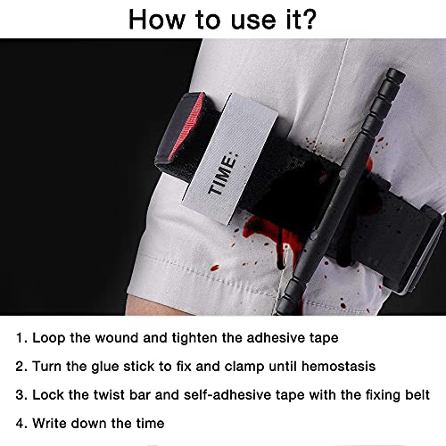 Swetup Laccio Emostatico, 4 PCS Lacci Emostatici