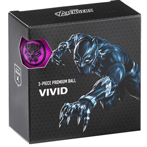 Volvik Marvel Golf Balls 4pk-Black Panther