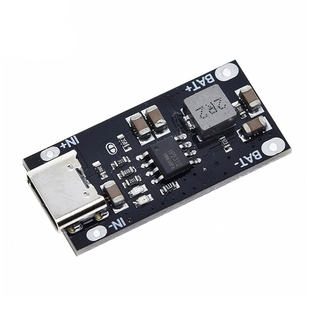 4x Li-Ionen Lademodul 3A 5V Mit Typ-C Und Schutz – Uxcell Ladeboard Für 18650 & Co.