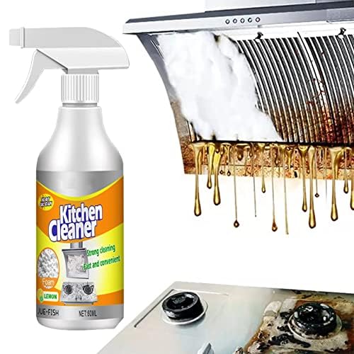 IFFANY Limpiador Multiusos de ollas y sartenes de Cocina, Limpiador de Grasa de Cocina con espray de Limpieza espumoso para Cocina