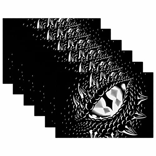 Set de table œil de dragon anti-glisse protégeant de la chaleur - 6